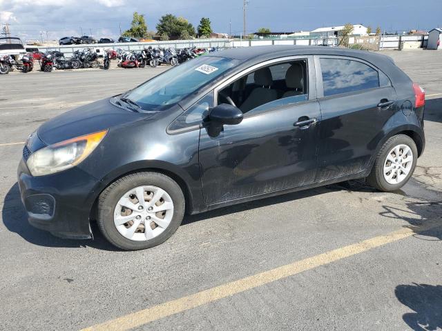 KIA RIO LX 2015 with VIN KNADM5A38F6447979 - Photo from auction