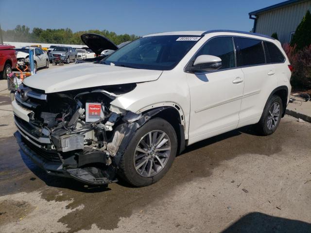 Photo 1 from auction – 2018 TOYOTA HIGHLANDER with VIN 5TDKZRFH6JS538961