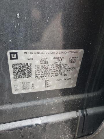 Photo 14 from auction – 2018 CHEVROLET EQUINOX LS with VIN 2GNAXHEV7J6319284