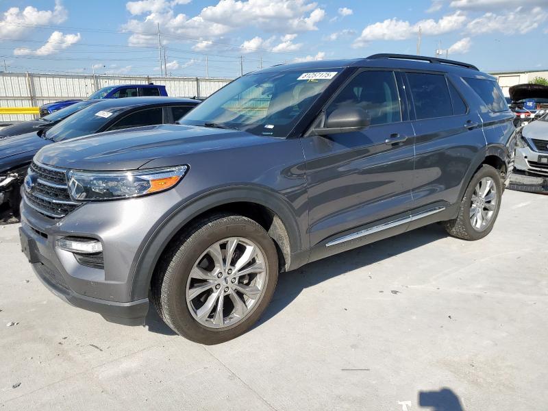 FORD EXPLORER XLT 2021 with VIN 1FMSK7DH9MGB20772 - Photo from auction