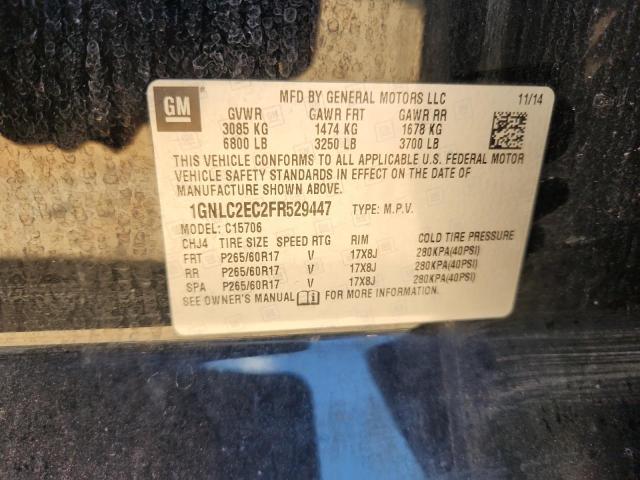 Photo 14 from auction – 2015 CHEVROLET TAHOE POLI with VIN 1GNLC2EC2FR529447