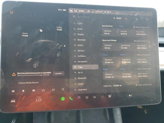 Photo 9 from auction – 2023 TESLA MODEL Y with VIN 7SAYGDEE2PA210900