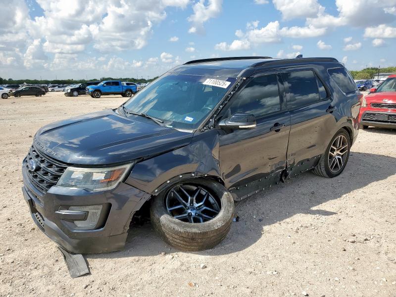 FORD EXPLORER S 2017 with VIN 1FM5K8GT8HGA98837 - Photo from auction