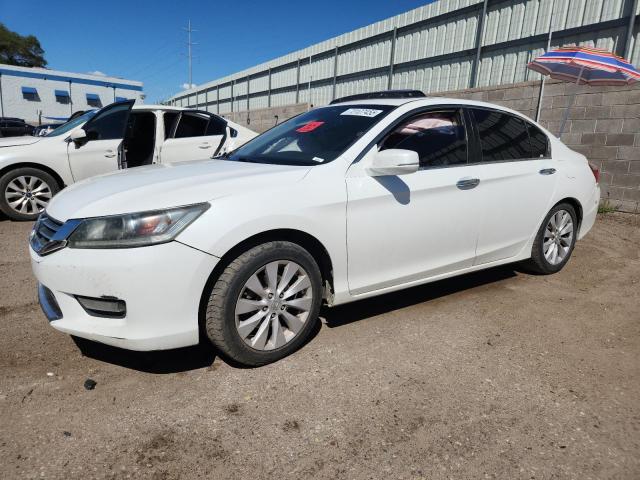 HONDA ACCORD EXL 2015 with VIN 1HGCR2F82FA074620 - Photo from auction