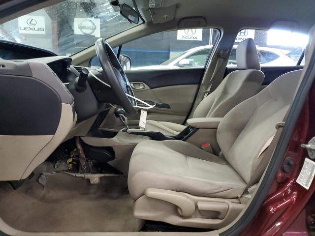Photo 7 from auction – 2012 HONDA CIVIC LX with VIN 19XFB2F50CE323818