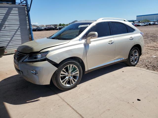 LEXUS RX 450H 2013 with VIN JTJBC1BA3D2437798 - Photo from auction