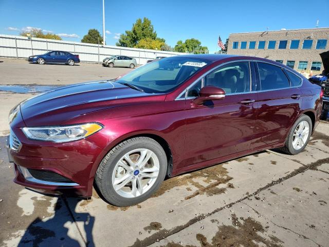 FORD FUSION SE 2018 with VIN 3FA6P0HD9JR184553 - Photo from auction