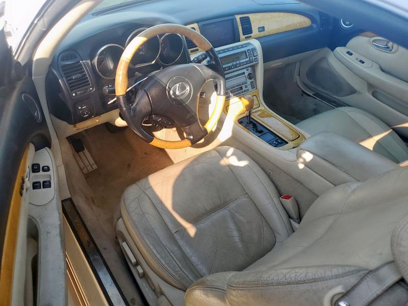 Photo 8 from auction – 2005 LEXUS SC 430 with VIN JTHFN48Y750063681