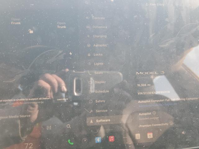 Photo 9 from auction – 2024 TESLA MODEL 3 with VIN 5YJ3E1EA2RF853178
