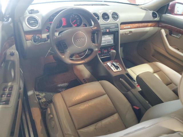 Photo 8 from auction – 2004 AUDI A4 QUATTRO with VIN WAUDT48H24K025127