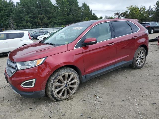 FORD EDGE TITAN 2017 with VIN 2FMPK4K93HBB45485 - Photo from auction