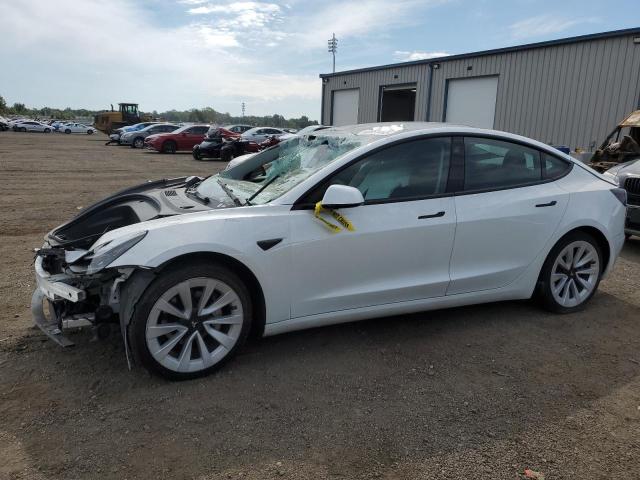 TESLA MODEL 3 2022 with VIN 5YJ3E1EAXNF189299 - Photo from auction