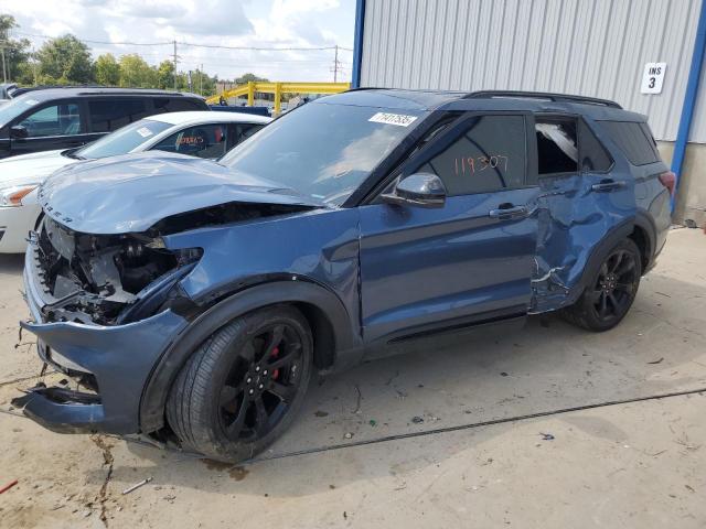 FORD EXPLORER S 2020 with VIN 1FM5K8GC1LGA08193 - Photo from auction