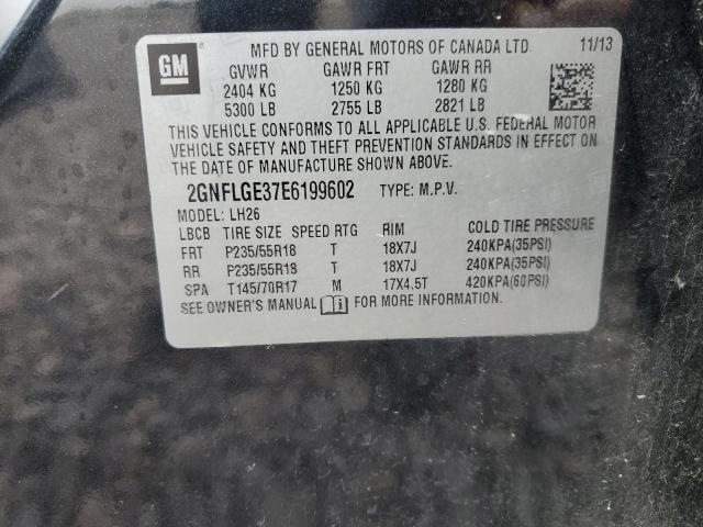 Photo 14 from auction – 2014 CHEVROLET EQUINOX LT with VIN 2GNFLGE37E6199602