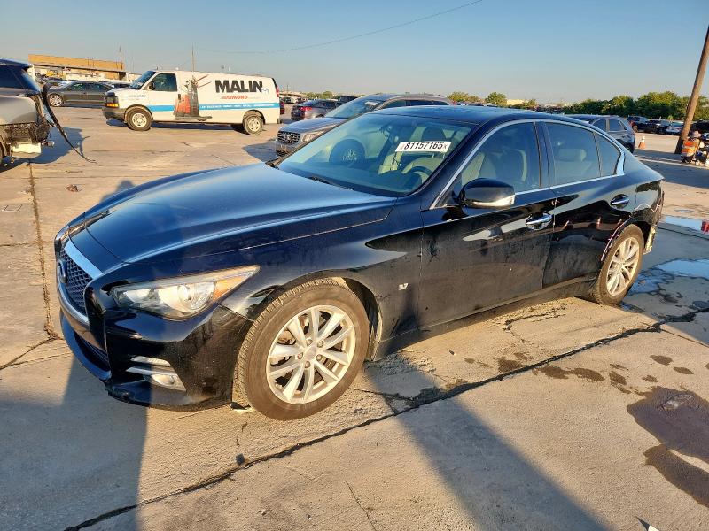 INFINITI Q50 2015 with VIN JN1BV7AP6FM336819 - Photo from auction