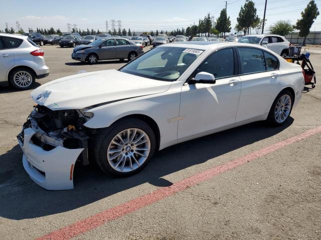 BMW 750 I 2013 with VIN WBAYA8C52DD227658 - Photo from auction