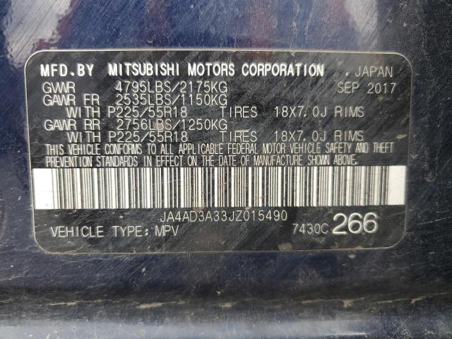 Photo 14 from auction – 2018 MITSUBISHI OUTLANDER SE with VIN JA4AD3A33JZ015490