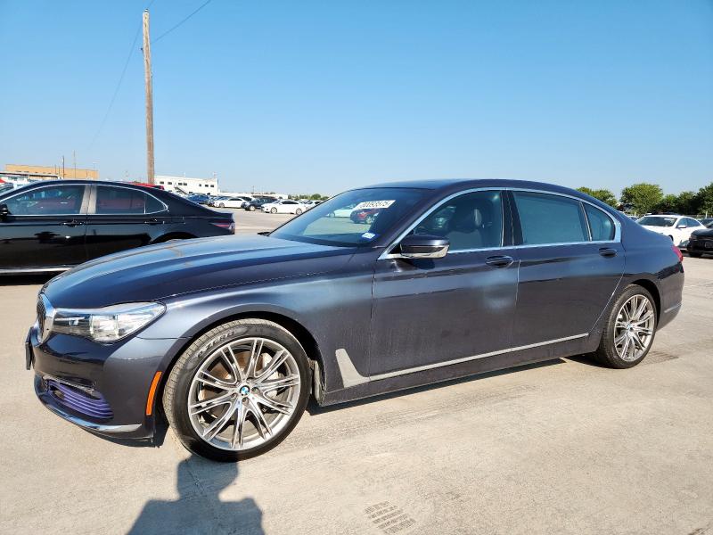 BMW 740 I 2017 with VIN WBA7E2C53HG739611 - Photo from auction