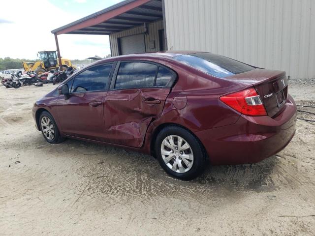 Photo 2 from auction – 2012 HONDA CIVIC LX with VIN 2HGFB2F58CH579405