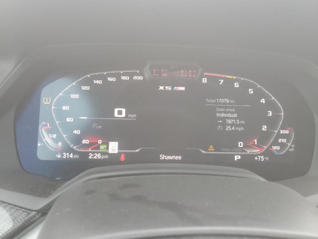 Photo 9 from auction – 2023 BMW X5 M with VIN 5YMJU0C01P9R07308