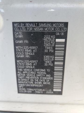 Photo 14 from auction – 2016 NISSAN ROGUE S with VIN KNMAT2MV3GP692267