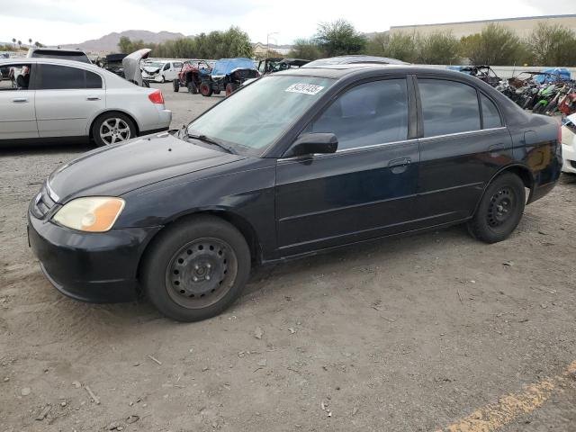 HONDA CIVIC EX 2002 with VIN 1HGES26782L017454 - Photo from auction