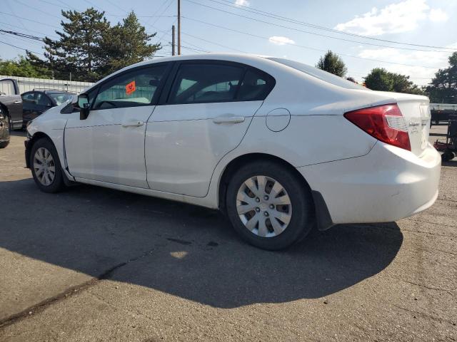 Photo 2 from auction – 2012 HONDA CIVIC LX with VIN 19XFB2F52CE012455