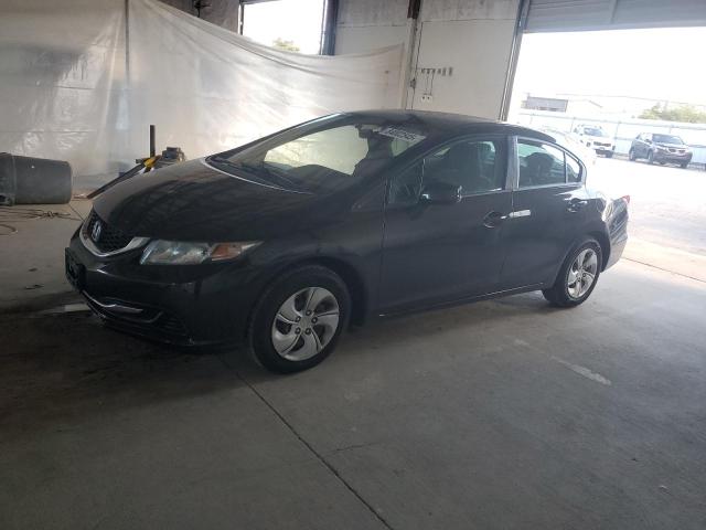 HONDA CIVIC LX 2013 with VIN 19XFB2F53DE066834 - Photo from auction
