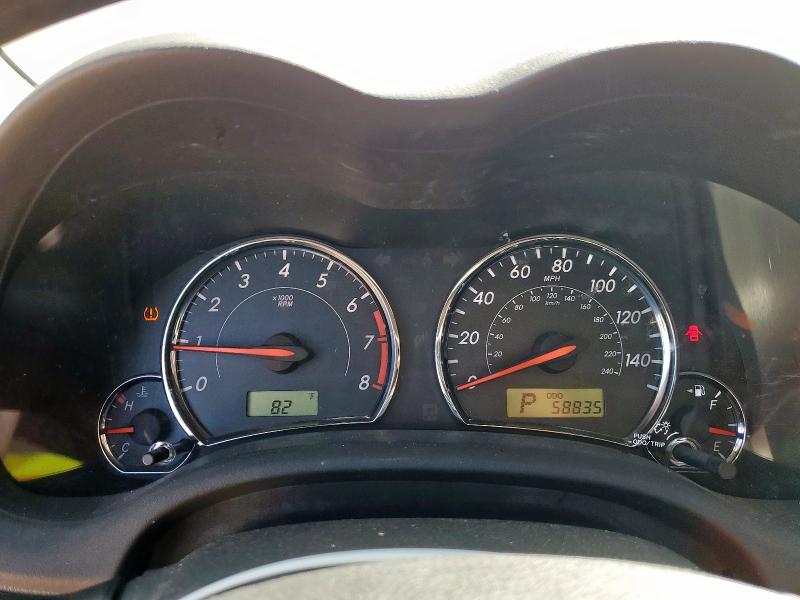 Photo 9 from auction – 2012 TOYOTA COROLLA BA with VIN 5YFBU4EE6CP006761