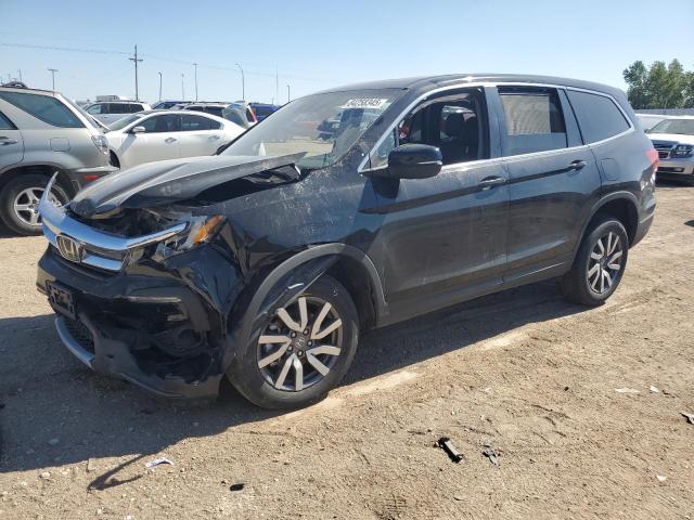 HONDA PILOT EXL 2021 with VIN 5FNYF6H51MB092845 - Photo from auction