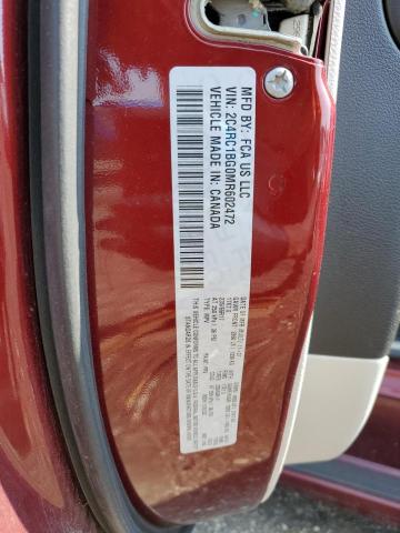 Photo 14 from auction – 2021 CHRYSLER PACIFICA T with VIN 2C4RC1BG0MR602472