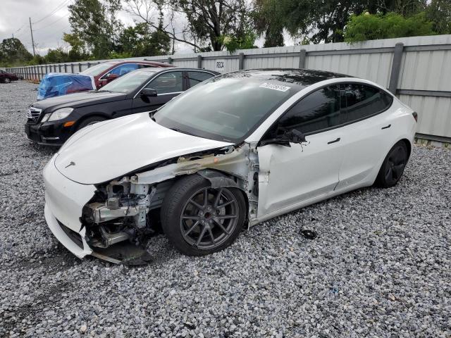 TESLA MODEL 3 2021 with VIN 5YJ3E1EA6MF867318 - Photo from auction