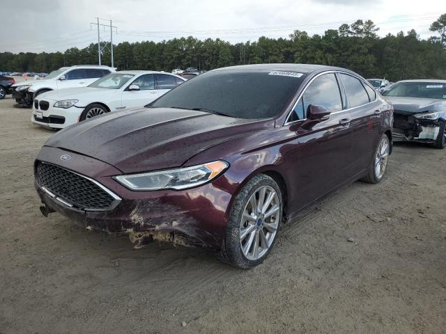 FORD FUSION TIT 2017 with VIN 3FA6P0K96HR169992 - Photo from auction