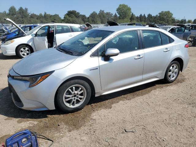 TOYOTA COROLLA LE 2021 with VIN JTDEAMDE5MJ019823 - Photo from auction