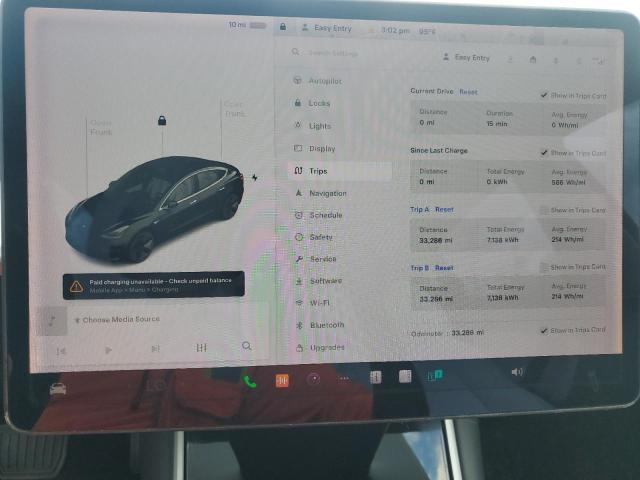 Photo 9 from auction – 2020 TESLA MODEL 3 with VIN 5YJ3E1EA2LF793104