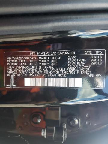 Photo 14 from auction – 2016 VOLVO XC90 T6 with VIN YV4A22PKXG1054196