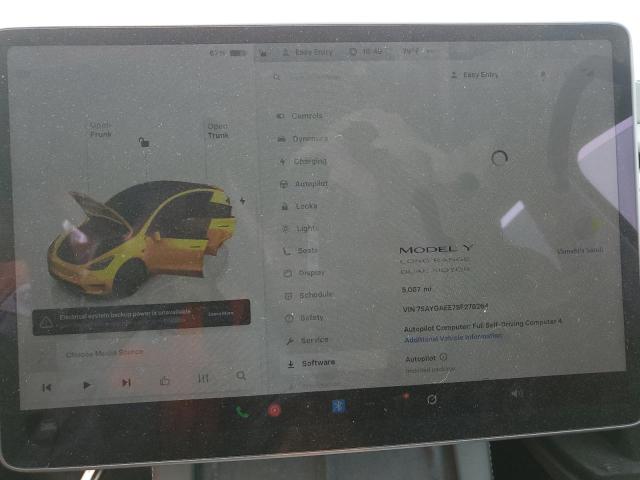 Zdjęcie 9 z aukcji – 2025 TESLA MODEL Y z VIN 7SAYGAEE7SF278264