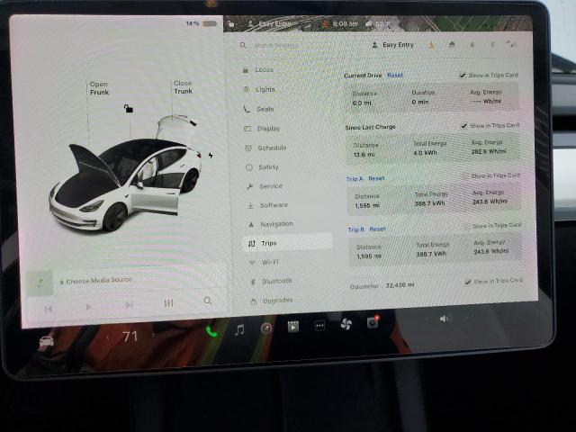 Photo 9 from auction – 2021 TESLA MODEL 3 with VIN 5YJ3E1EA1MF070295