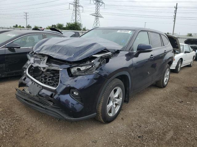 TOYOTA HIGHLANDER 2020 with VIN 5TDBZRBH3LS023831 - Photo from auction