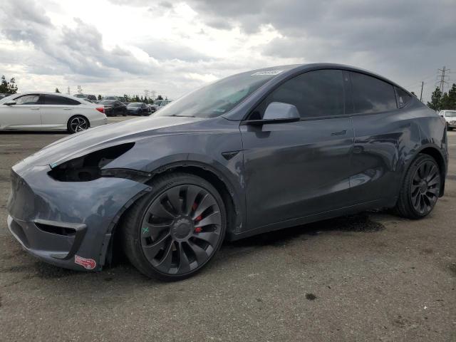 TESLA MODEL Y 2022 with VIN 7SAYGDEF6NF409912 - Photo from auction
