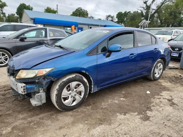 HONDA CIVIC LX 2013 with VIN 19XFB2F52DE012120 - Photo from auction