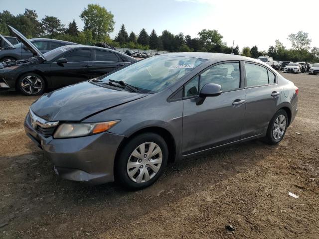 HONDA CIVIC LX 2012 with VIN 2HGFB2F53CH528118 - Photo from auction