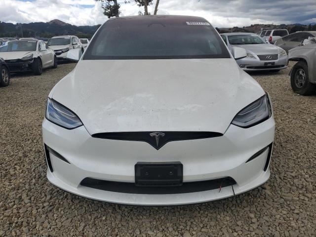 Photo 5 from auction – 2022 TESLA MODEL X with VIN 7SAXCBE66NF332504