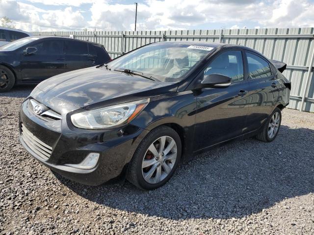 HYUNDAI ACCENT GLS 2014 with VIN KMHCU4AE0EU631037 - Photo from auction
