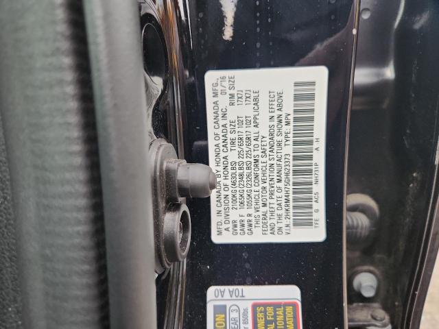 Photo 14 from auction – 2016 HONDA CR-V EXL with VIN 2HKRM4H75GH623373