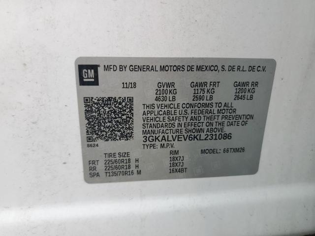 Photo 14 from auction – 2019 GMC TERRAIN SL with VIN 3GKALVEV6KL231086