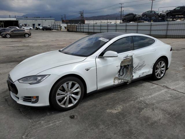 TESLA MODEL S 2016 with VIN 5YJSA1E22GF129262 - Photo from auction