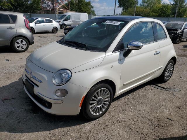 FIAT 500 LOUNGE 2012 with VIN 3C3CFFCR0CT343444 - Photo from auction