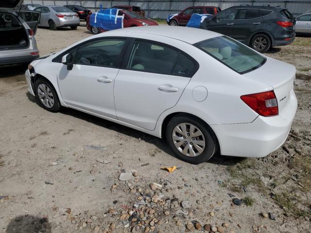 Photo 2 from auction – 2012 HONDA CIVIC LX with VIN 2HGFB2F5XCH333178