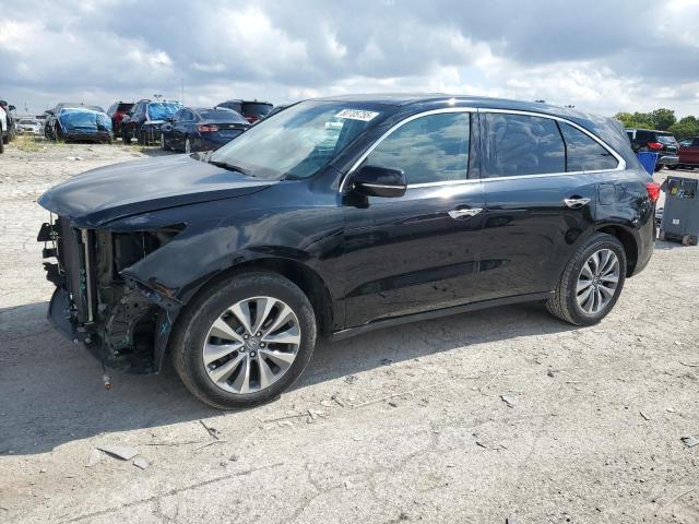 ACURA MDX TECHNO 2014 with VIN 5FRYD4H42EB024927 - Photo from auction